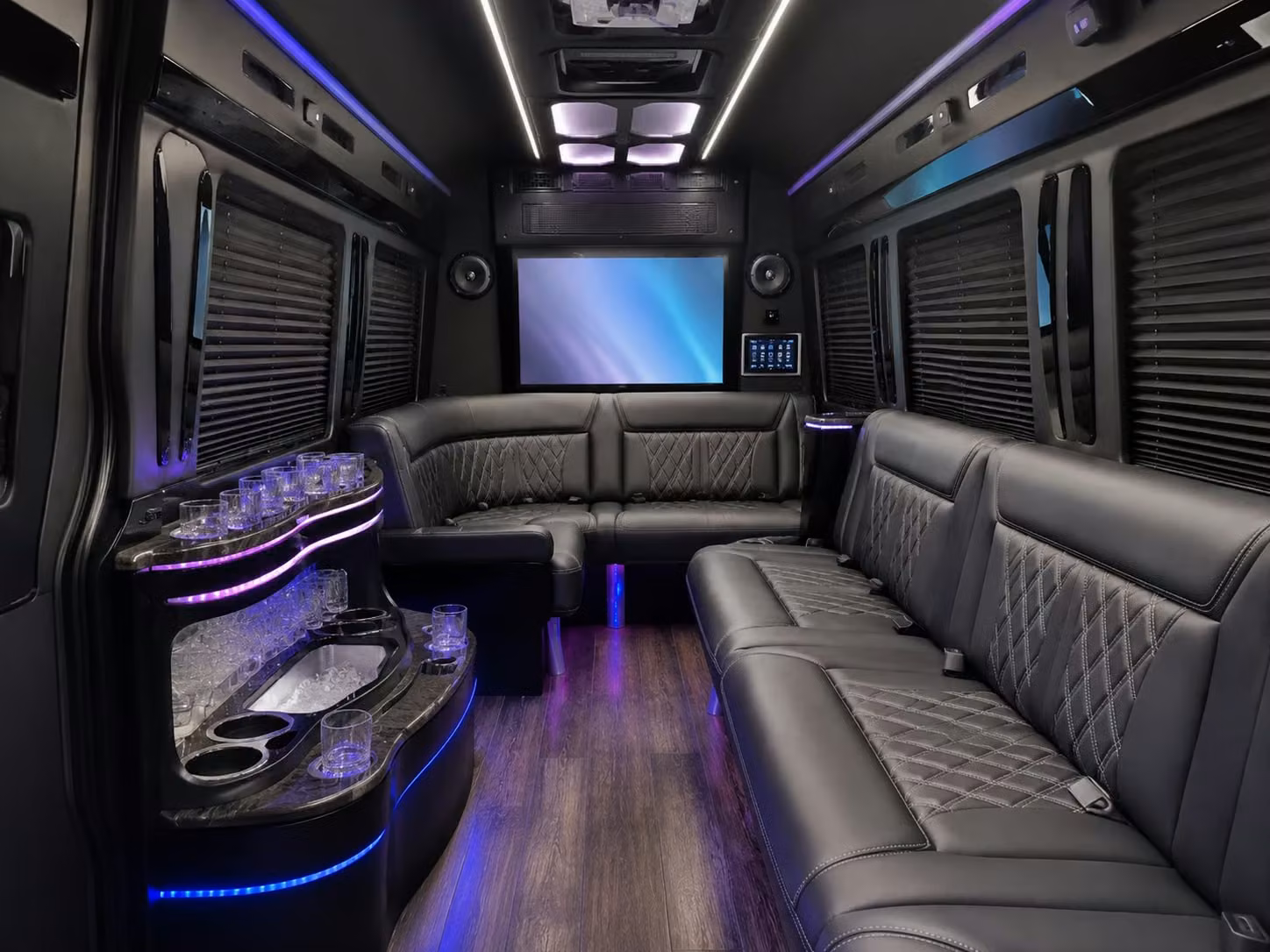 bus rental options for concord trips