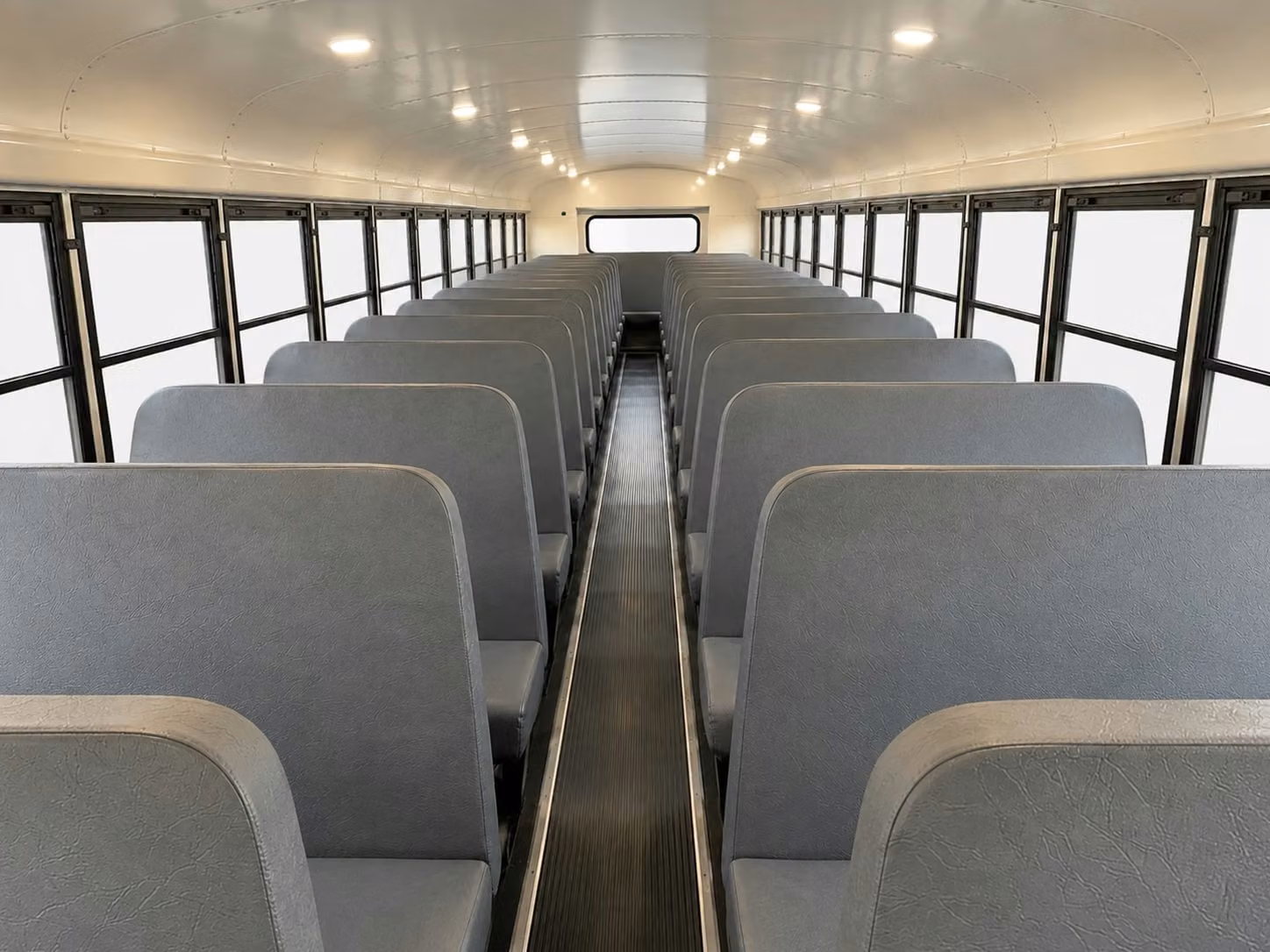 school bus interior