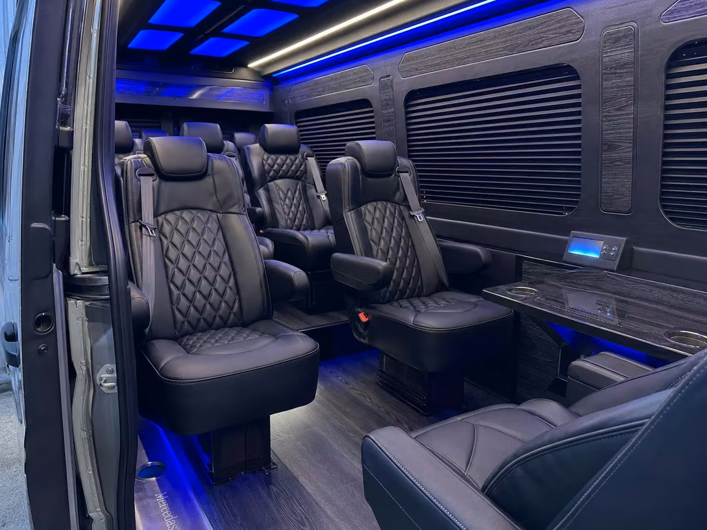 sprinter van transportation for groups and events across concord